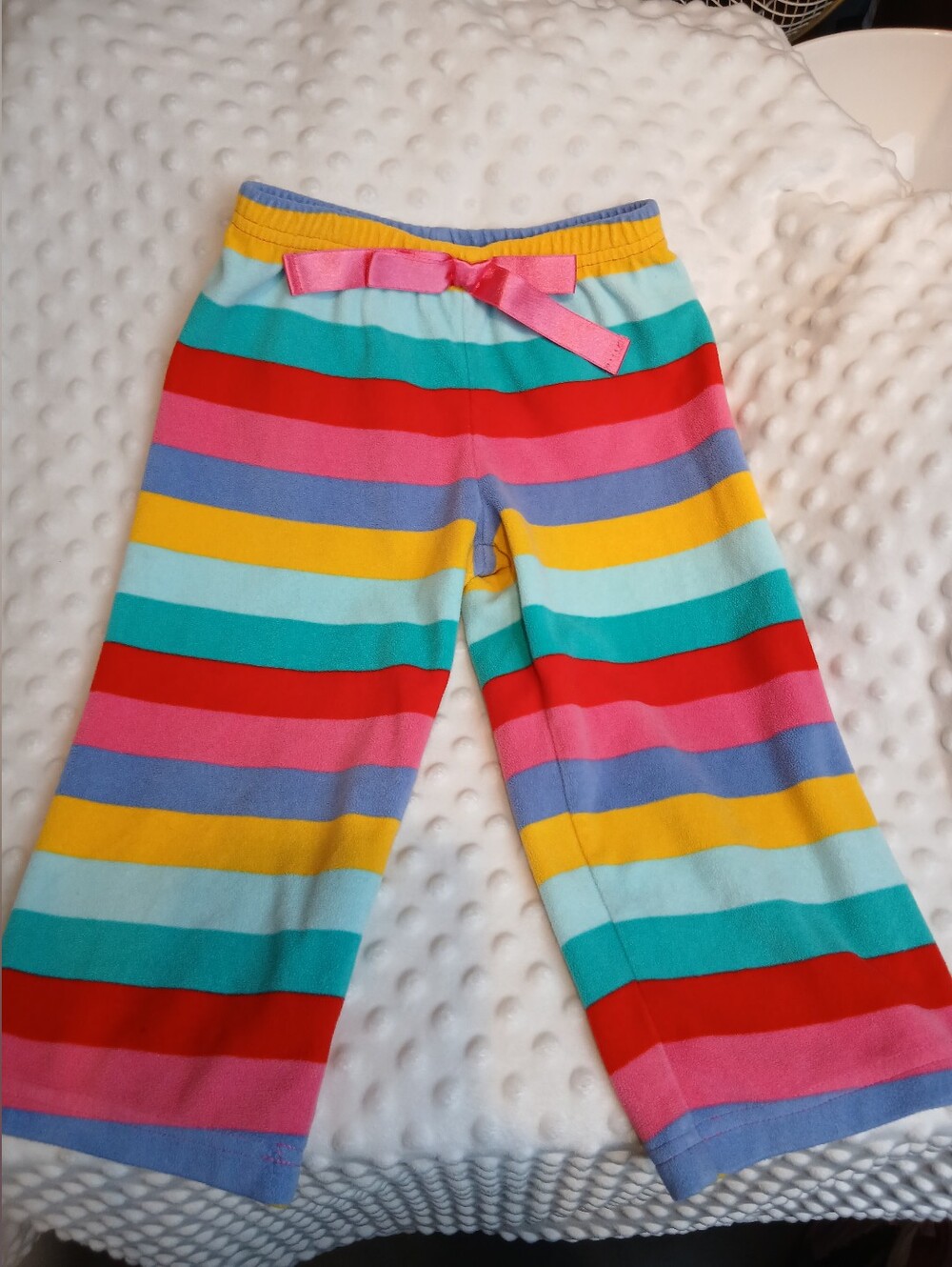 3/$10 2T Fleece Striped Pants OshKosh Girls Toddler Clothing